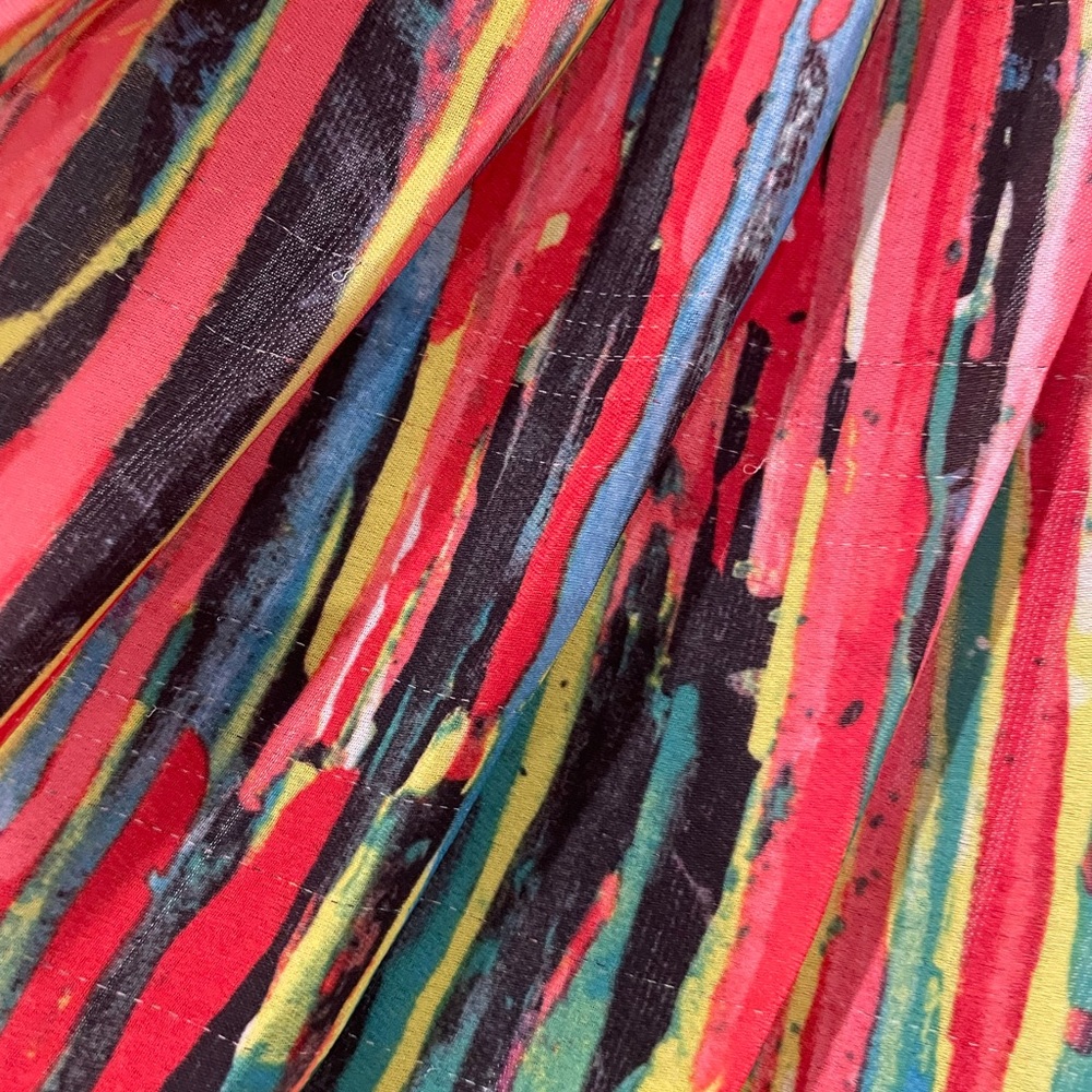 Prabal Gurung Multi Color Stripe Mini Skirt - Picture 6 of 6